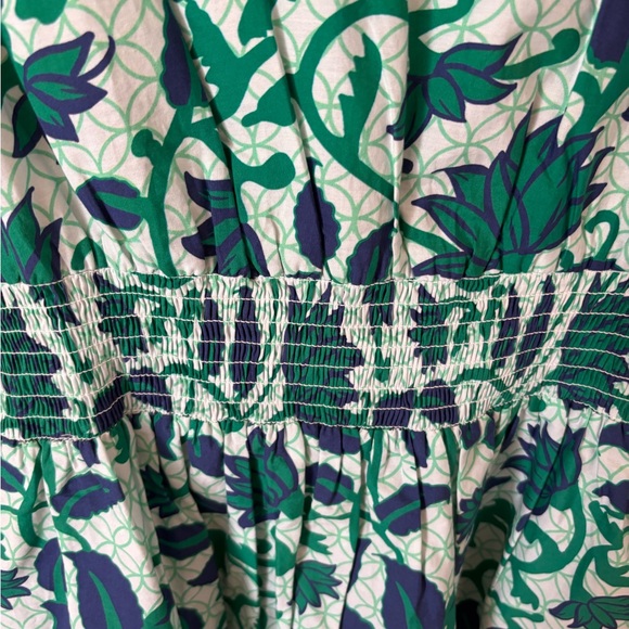 Garrie B Green and Blue Patterned Dress‼️ - Picture 2 of 5